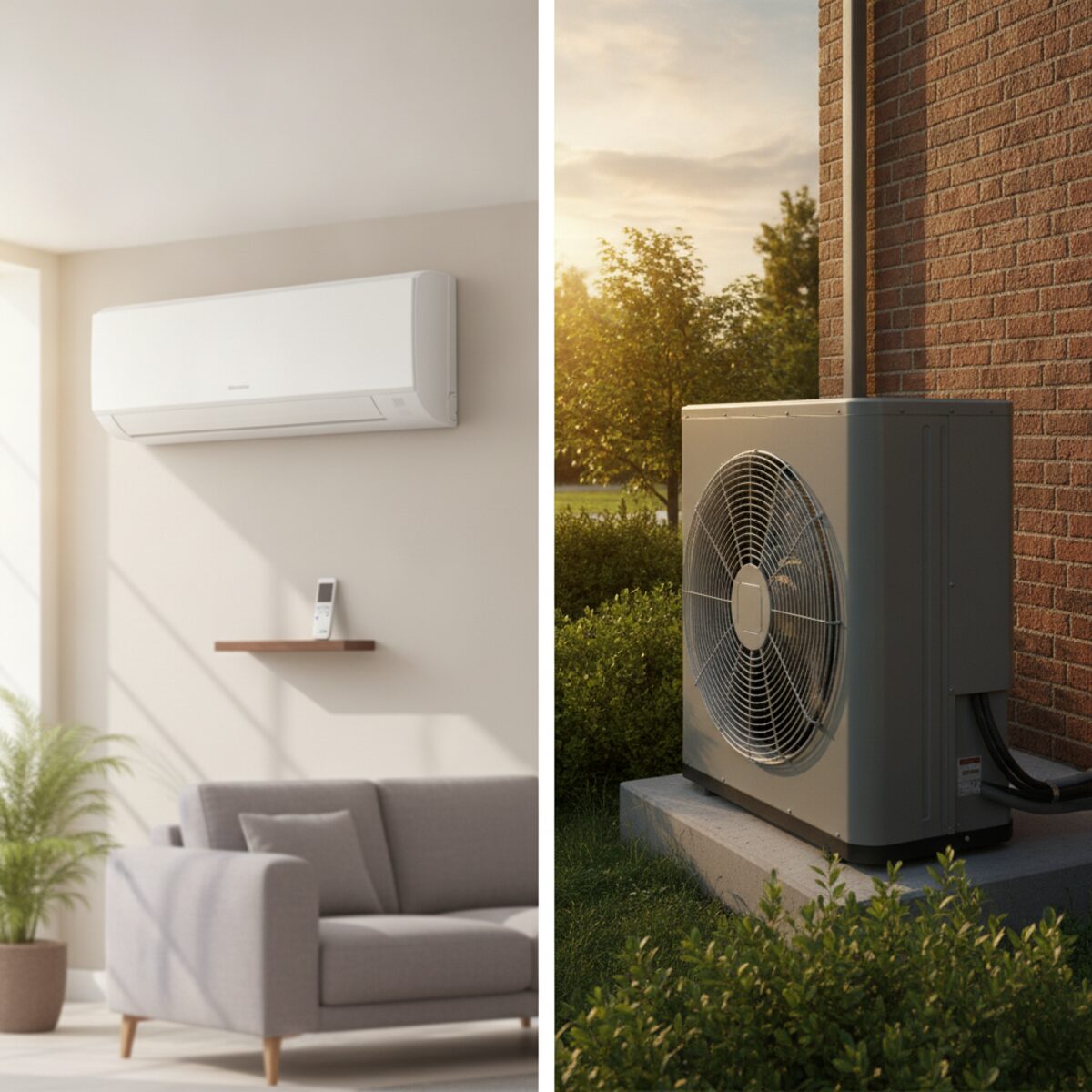 Climatisation reversible ou pompe a chaleur